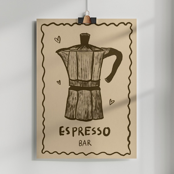 Espresso Poster 50x70 cm