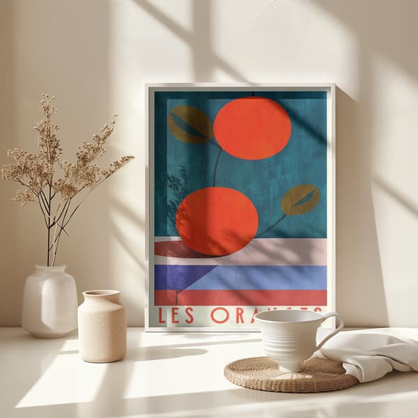 Les Oranges Poster 30x40 cm
