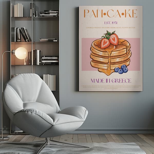 Pancake Canvastavla 50x70 cm