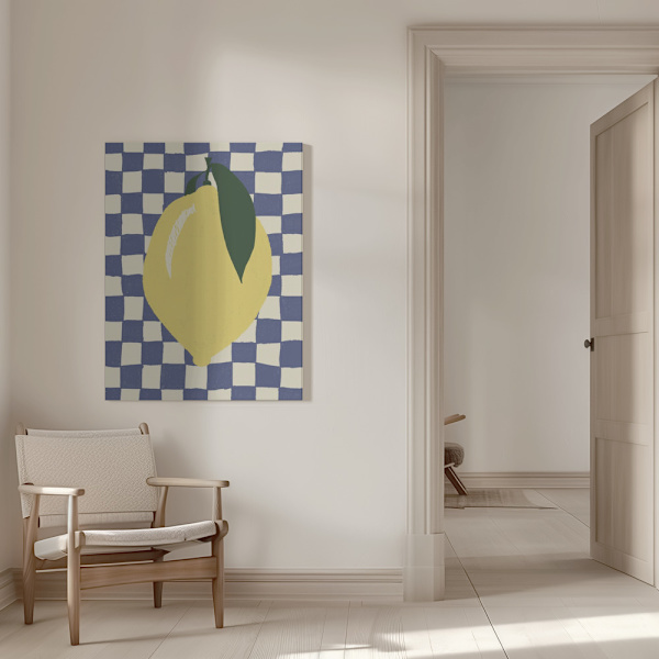 Lemon Canvastavla 50x70 cm