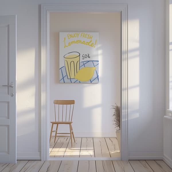 Fresh Lemonade Canvastavla 50x70 cm
