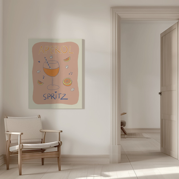 Aperol Spritz Canvastavla 50x70 cm