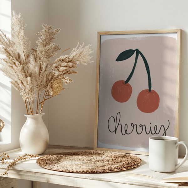 Cherries 18x24 Poster 30x40 cm