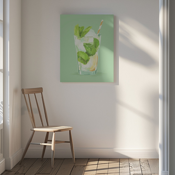 Mojito - Jolly and Dash Canvastavla 30x40 cm