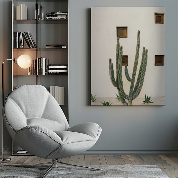 Cabo Cactus Ix Canvastavla 50x70 cm