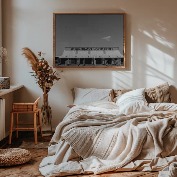 Horse Motel Poster 40x30 cm