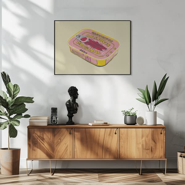 Abba Ansjovis Poster 70x50 cm