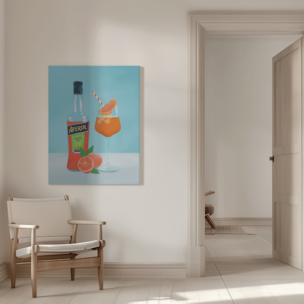 Aperol Spritz Canvastavla 50x70 cm