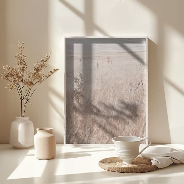 Grass in the mountains Poster 30x40 cm