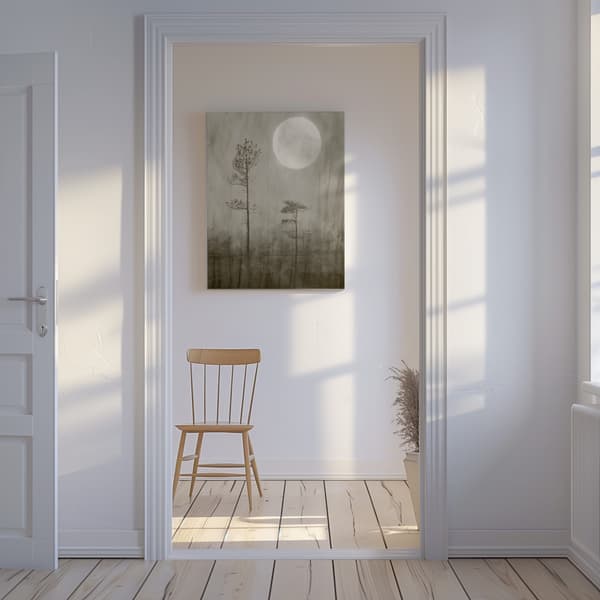 Moonlight, moor Canvastavla 50x70 cm