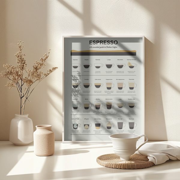 Espresso Quide Poster 30x40 cm