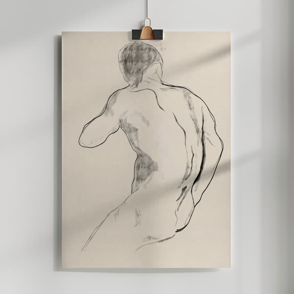 The Athlete Poster 50x70 cm