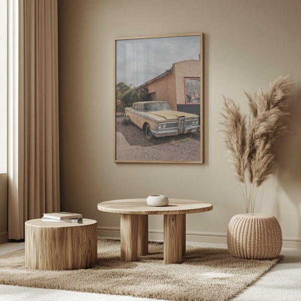 Route 66 Oldtimer Poster 50x70 cm