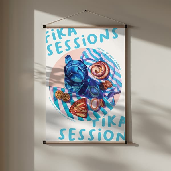 The After Beach Nap Poster 30x40 cm