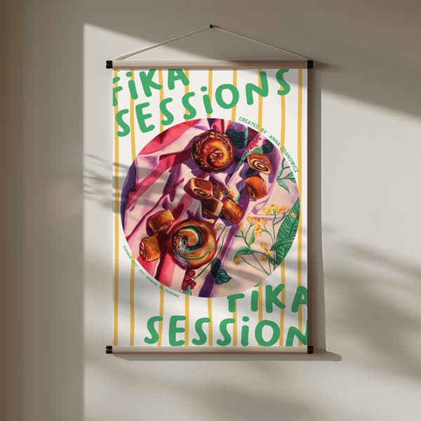 Evening Jazz Poster 30x40 cm