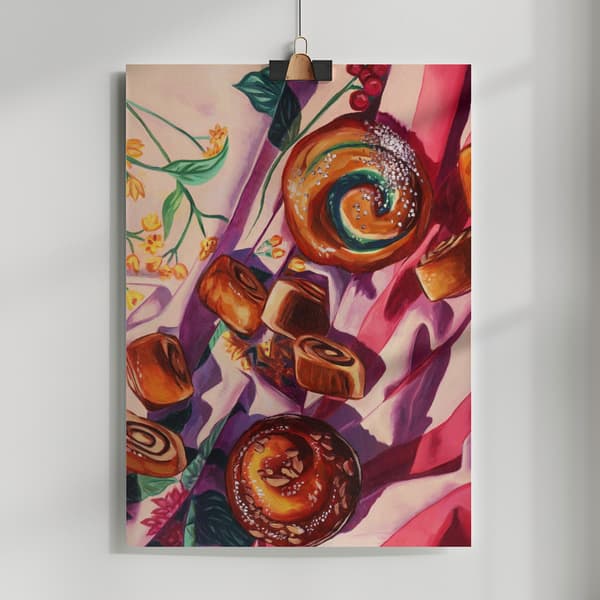 Evening Jazz Poster 50x70 cm