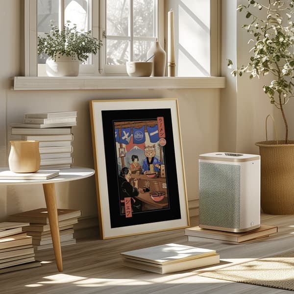 Ramen Meowster Poster 50x70 cm