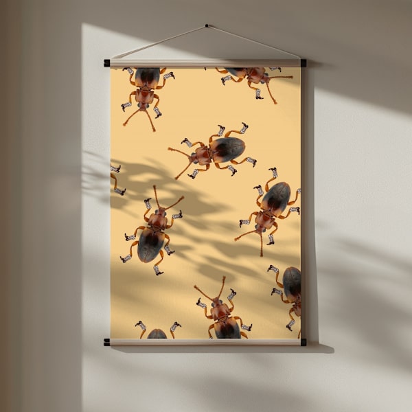 Billy The Booted Beetle Poster 30x40 cm