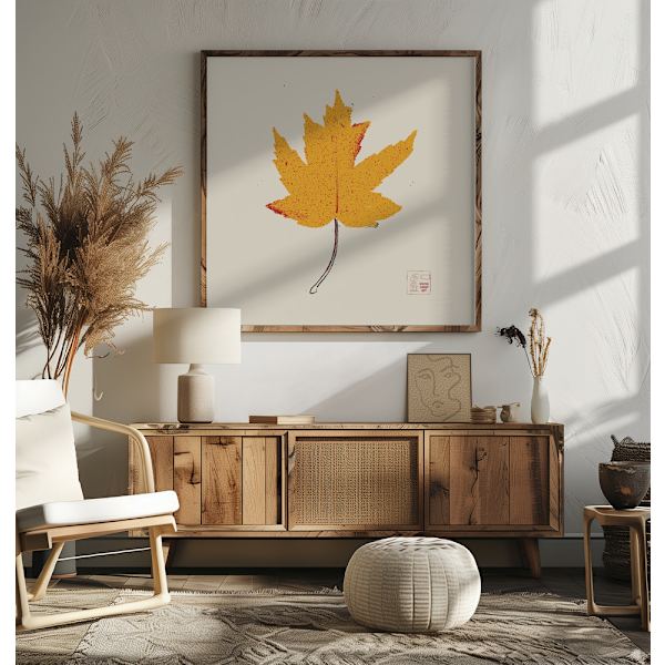 Maple Poster 50x50 cm