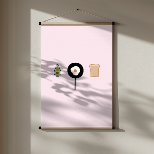 Brunch Poster 30x40 cm