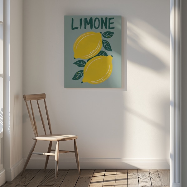 Limone Canvastavla 30x40 cm