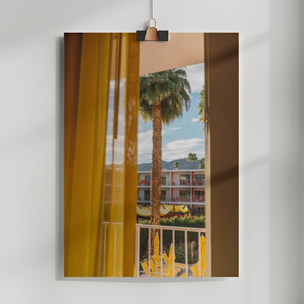 Palm Springs Dreams Poster 50x70 cm