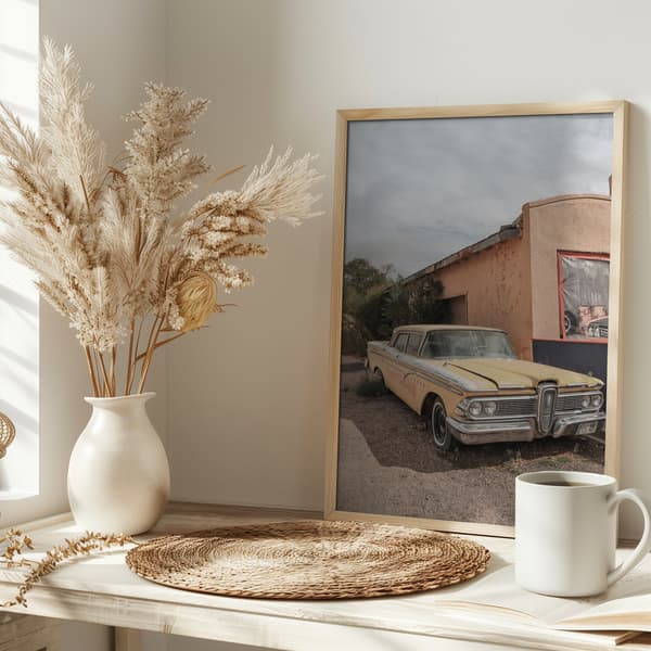 Route 66 Oldtimer Poster 30x40 cm