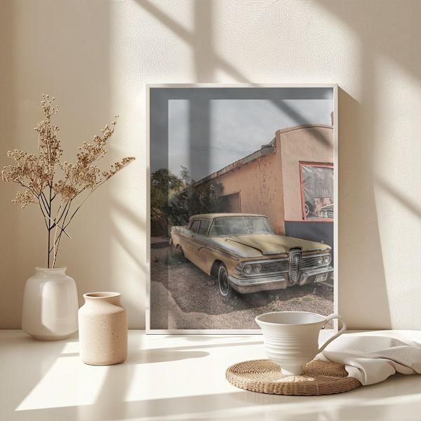 Route 66 Oldtimer Poster 30x40 cm