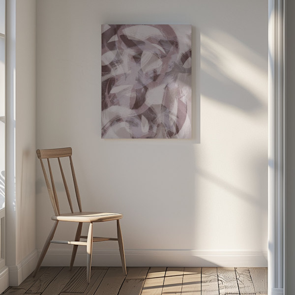 Abstract Brush Strokes 169X Canvastavla 30x40 cm