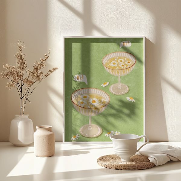 Hi Poster 30x40 cm