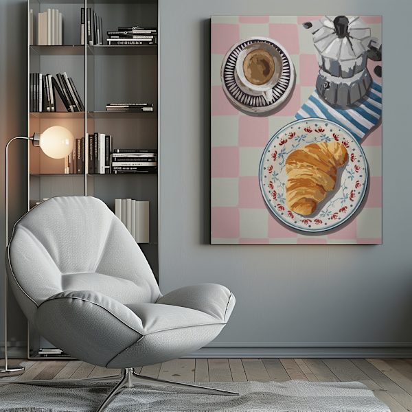 Frenchbreakfast Ratio2x3 Canvastavla 50x70 cm