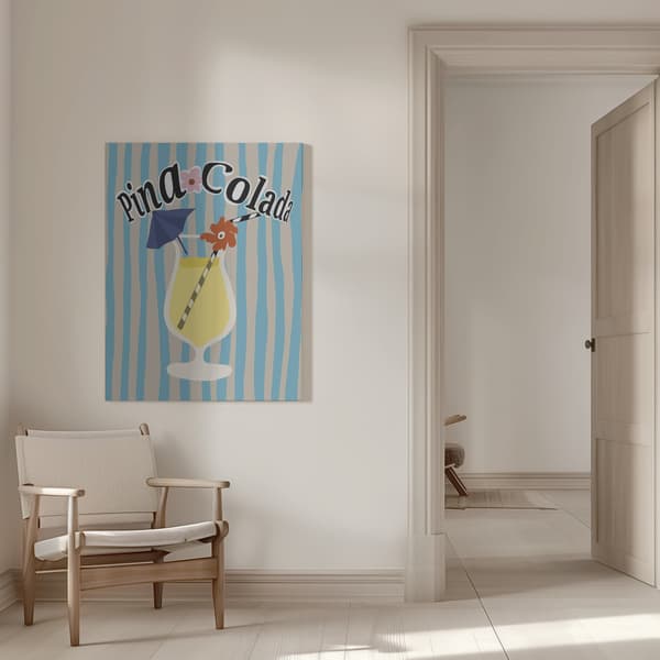 Pina Colada Canvastavla 50x70 cm