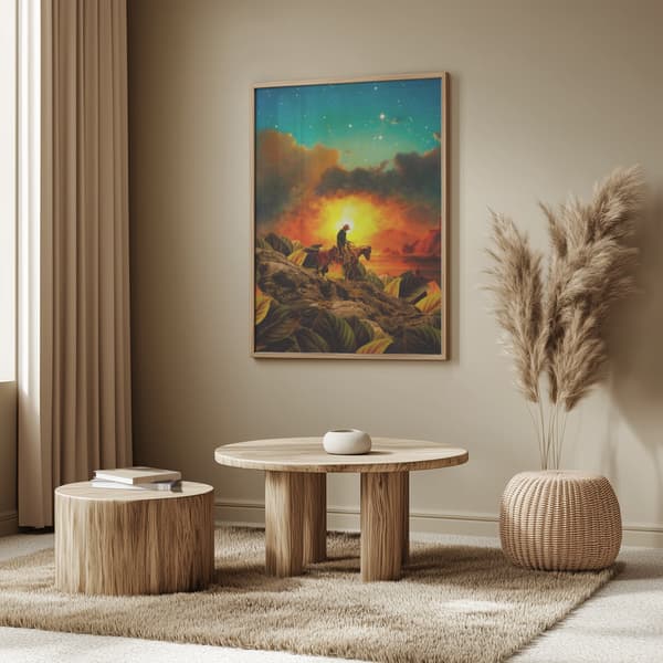 Cowboy II Poster 50x70 cm