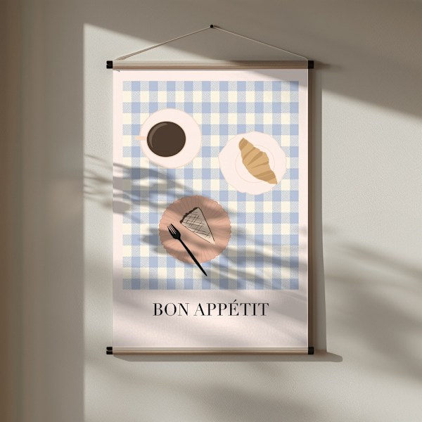 Bonappetit2 Ratioiso Poster 30x40 cm