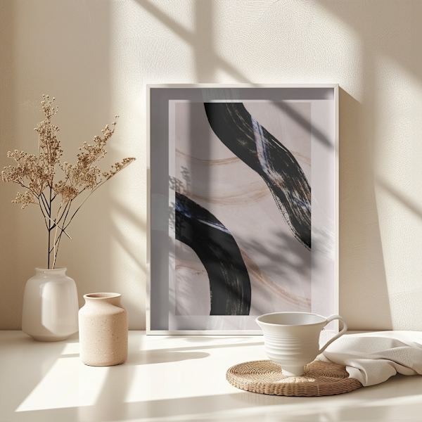 Lines and Shapes 5 Poster 30x40 cm