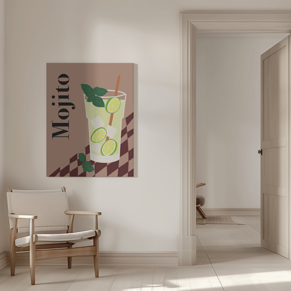 Mojito Canvastavla 50x70 cm