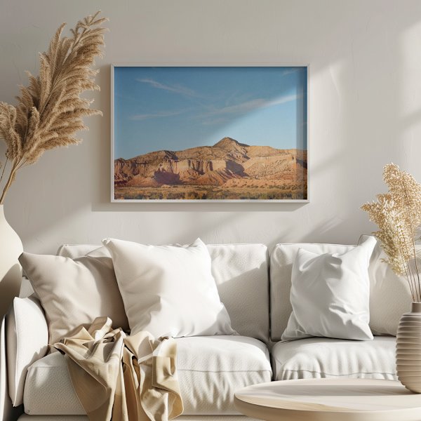 Ghost Ranch Sunset Poster 40x30 cm