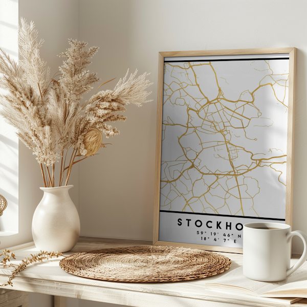 1 Maps 23 Poster 30x40 cm