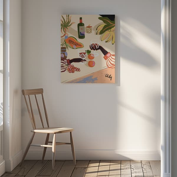 Cheers To You Canvastavla 30x40 cm
