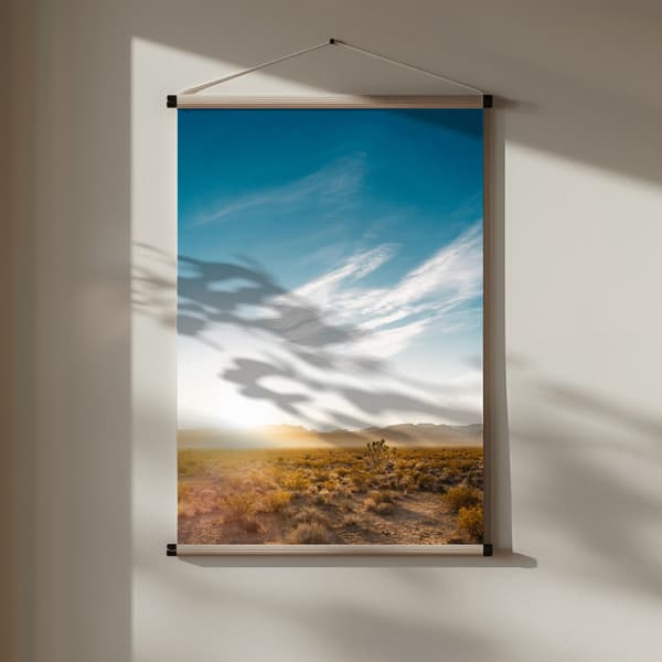 Nevada Desert Sunrise Poster 30x40 cm