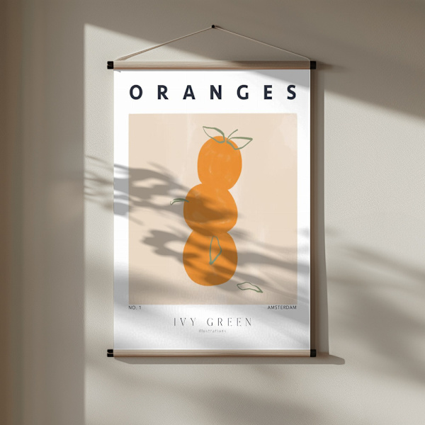 Oranges Poster 30x40 cm