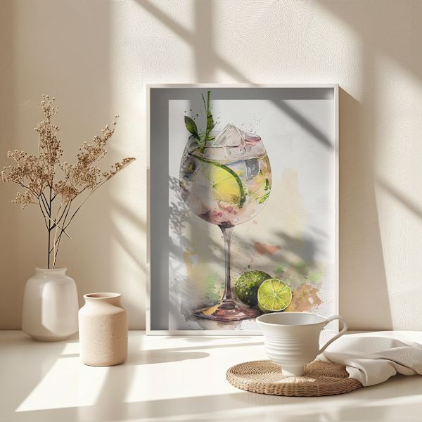 Drinks cocktail Poster 30x40 cm