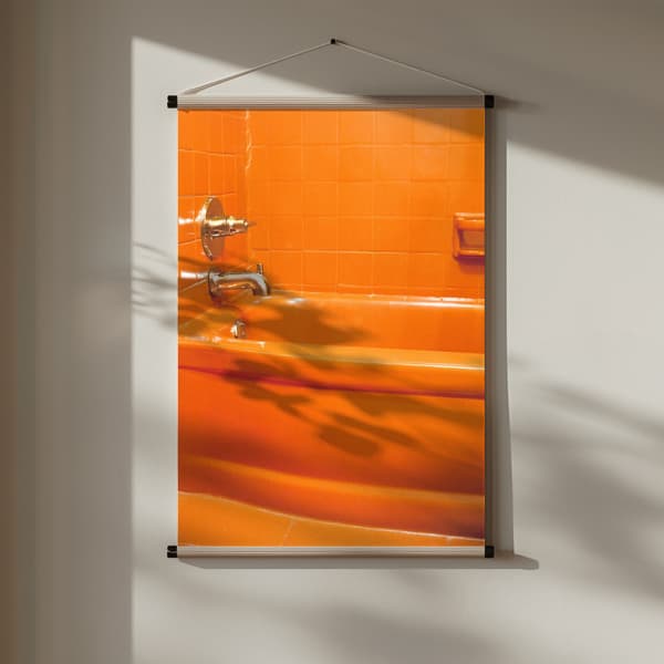 Orange Tub Poster 30x40 cm