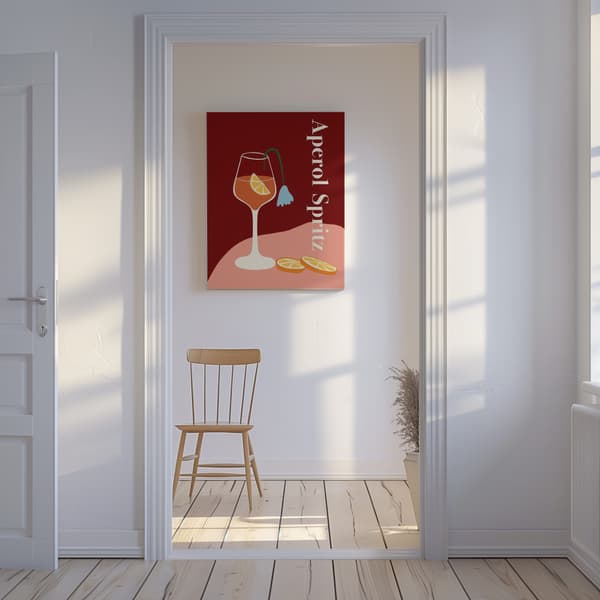 Aperol Spritz Canvastavla 50x70 cm