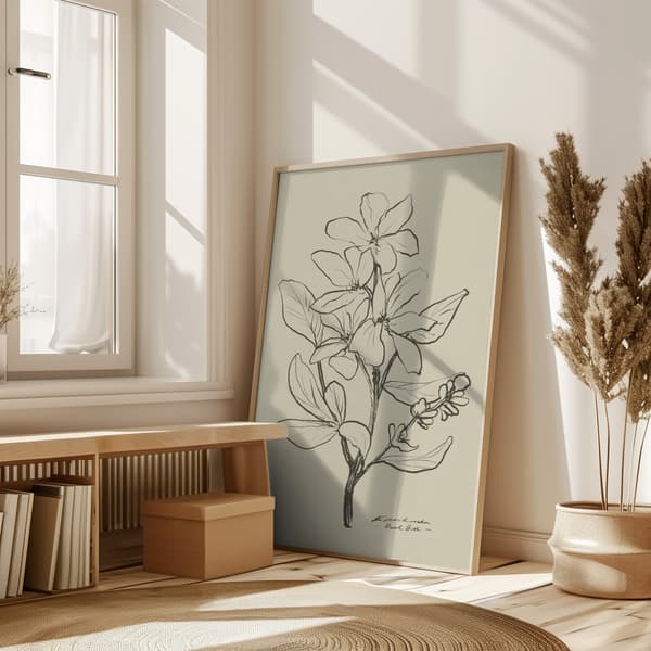 Floral 1 Poster 50x70 cm