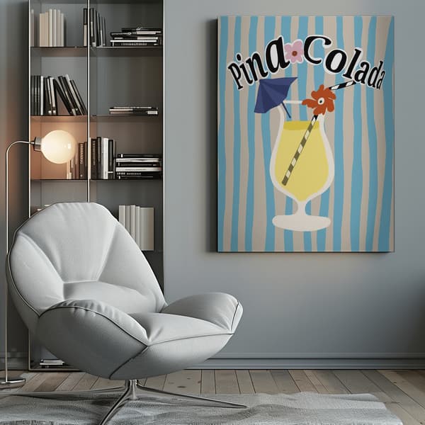 Pina Colada Canvastavla 50x70 cm