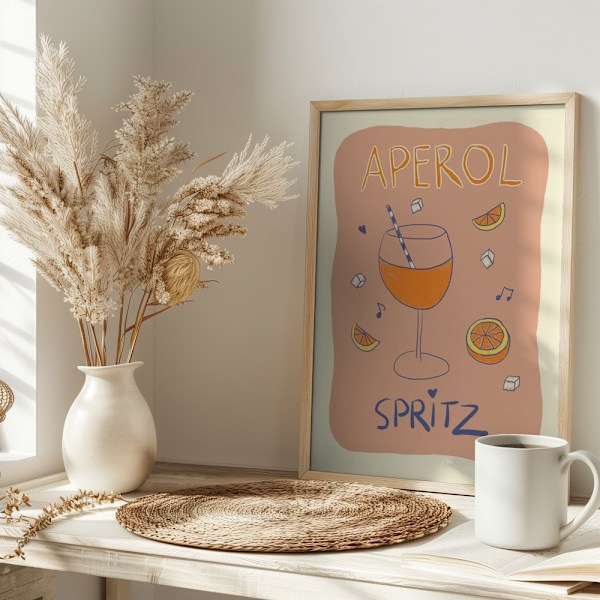 Aperol Spritz Poster 30x40 cm