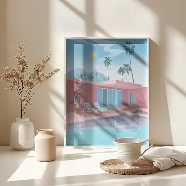 PALM SPRINGS Poster 30x40 cm