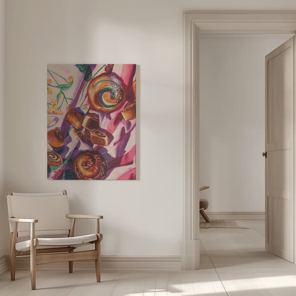 Evening Jazz Canvastavla 50x70 cm