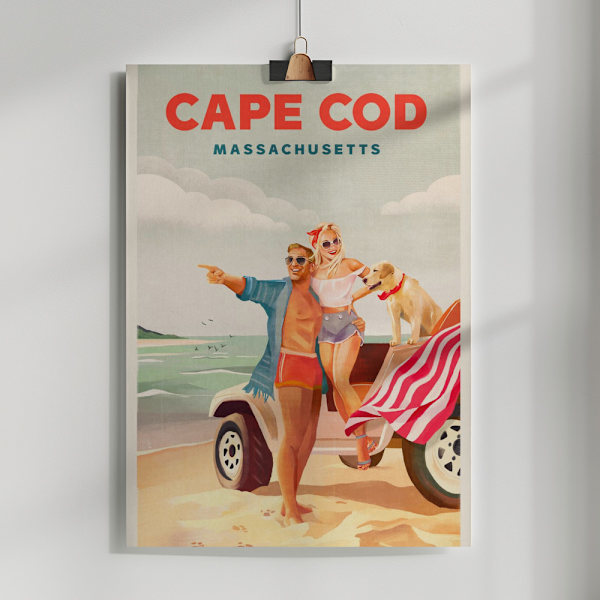 Cape Cod Tall Poster Poster 50x70 cm